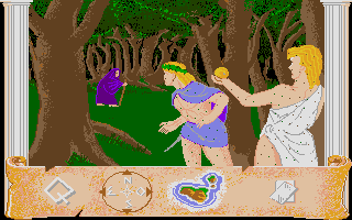 Persée et Andromède atari screenshot