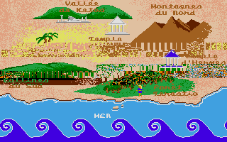 Persée et Andromède atari screenshot
