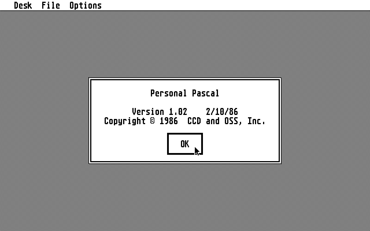 Personal Pascal — screenshot 1