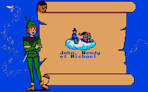Peter Pan atari screenshot