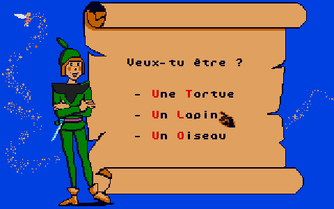 Peter Pan atari screenshot