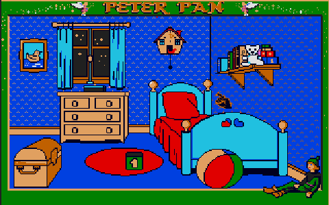 Peter Pan atari screenshot