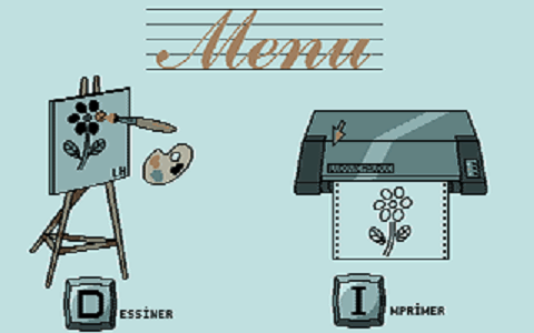 Petits Coloriages Malins - Volume 1 (Les) atari screenshot