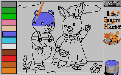 Petits Coloriages Malins - Volume 1 (Les) atari screenshot