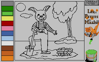 Petits Coloriages Malins - Volume 2 (Les) atari screenshot