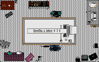 Pexeso atari screenshot