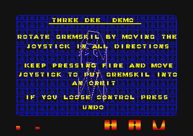 Phalanx Demo atari screenshot