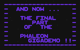 Phaleon Gigademo atari screenshot