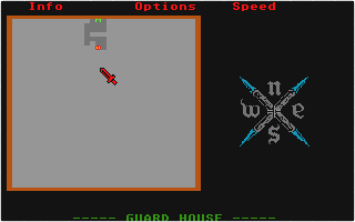 Phantasie II atari screenshot