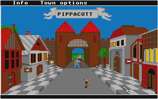 Phantasie II atari screenshot