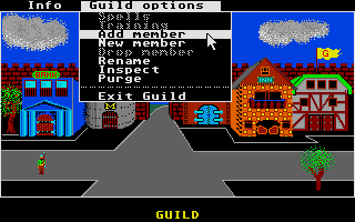 Phantasie atari screenshot
