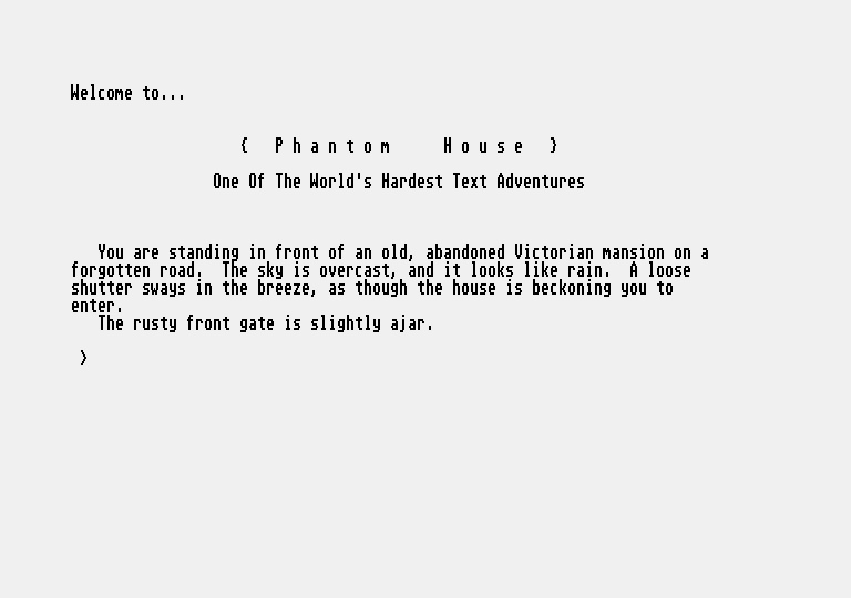 Phantom House — screenshot 1