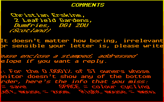 Phraqtal atari screenshot