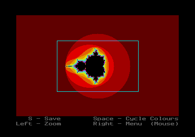 Phraqtal atari screenshot