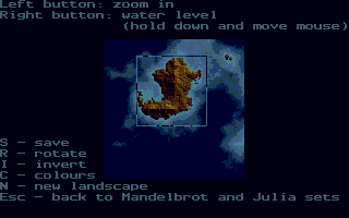 Phraqtal atari screenshot