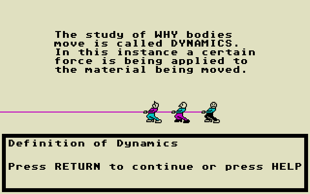 Physics Volume 1 atari screenshot