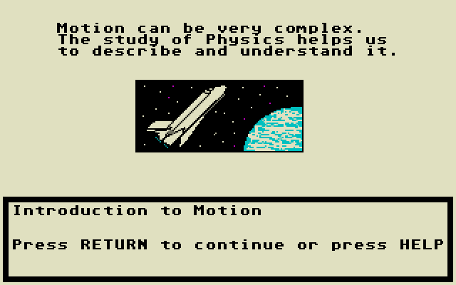 Physics Volume 1 atari screenshot