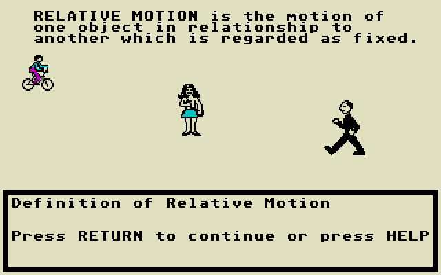 Physics Volume 1 atari screenshot