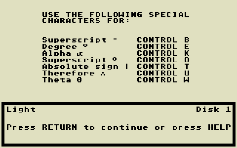 Physics Volume 2 atari screenshot