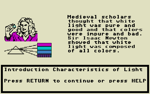 Physics Volume 2 atari screenshot