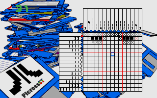 PicrossST atari screenshot