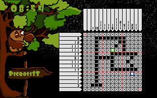 PicrossST atari screenshot