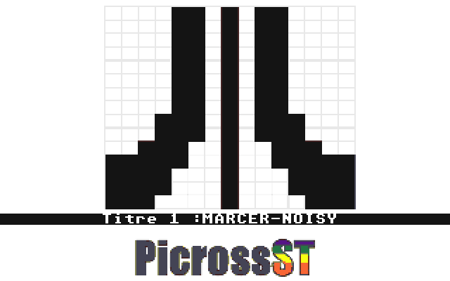 PicrossST atari screenshot