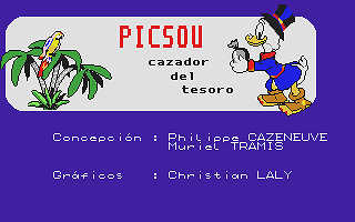 Picsou - Cazador del Teroso atari screenshot