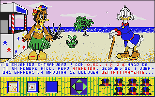 Picsou - Cazador del Tesoro atari screenshot