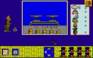 Picsou - Chasseur de Trésor atari screenshot