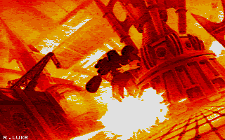Picture and Sound Show - Space Ace atari screenshot