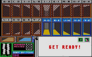 Pigeon Post atari screenshot