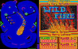 Pinball Factory atari screenshot
