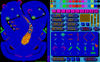 Pinball Factory atari screenshot