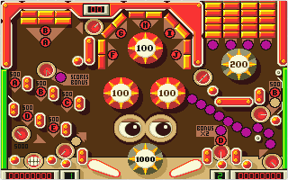 Pinball Magic atari screenshot