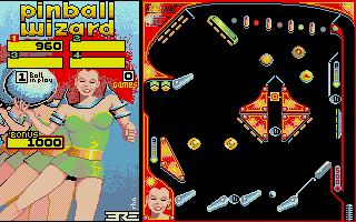 Pinball Wizard atari screenshot