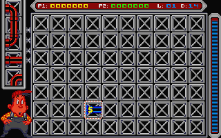 Pipe Mania atari screenshot