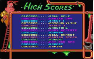 Pipe Mania atari screenshot
