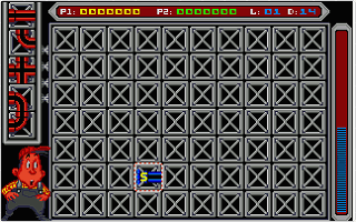 Pipe Mania atari screenshot