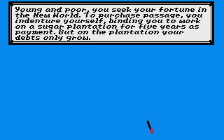 Pirates! atari screenshot