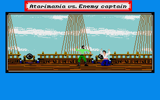 Pirates! atari screenshot