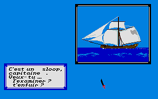Pirates! atari screenshot