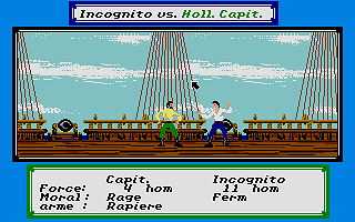Pirates! atari screenshot