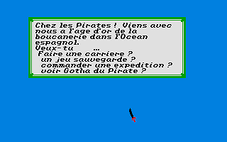 Pirates! atari screenshot