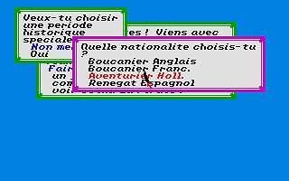 Pirates! atari screenshot