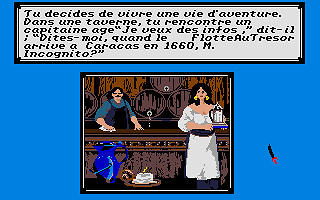 Pirates! atari screenshot