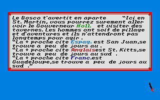 Pirates! atari screenshot