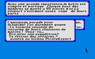 Pirates! atari screenshot