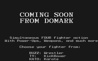 Pit-Fighter atari screenshot