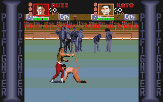 Pit-Fighter atari screenshot